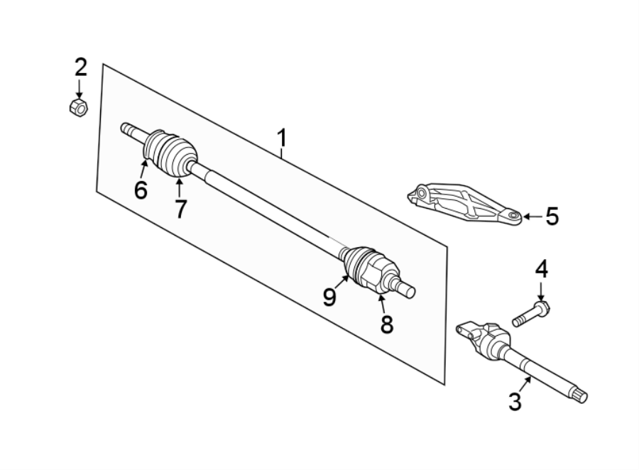 Kia Sportage Axle Shafts Bearing Bracket And Sh Cv D