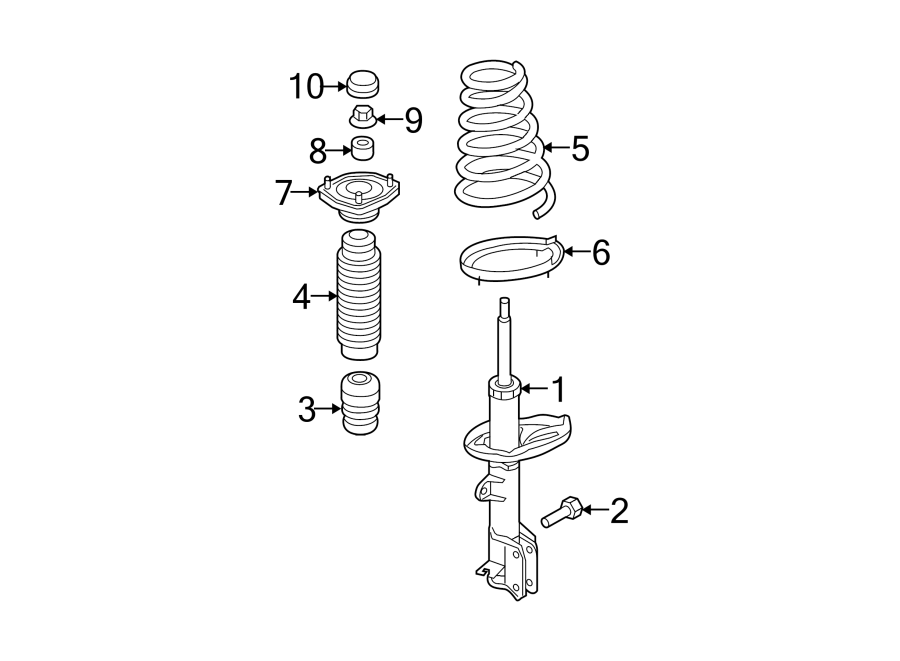 Kia Sportage Rear Suspension Diagram