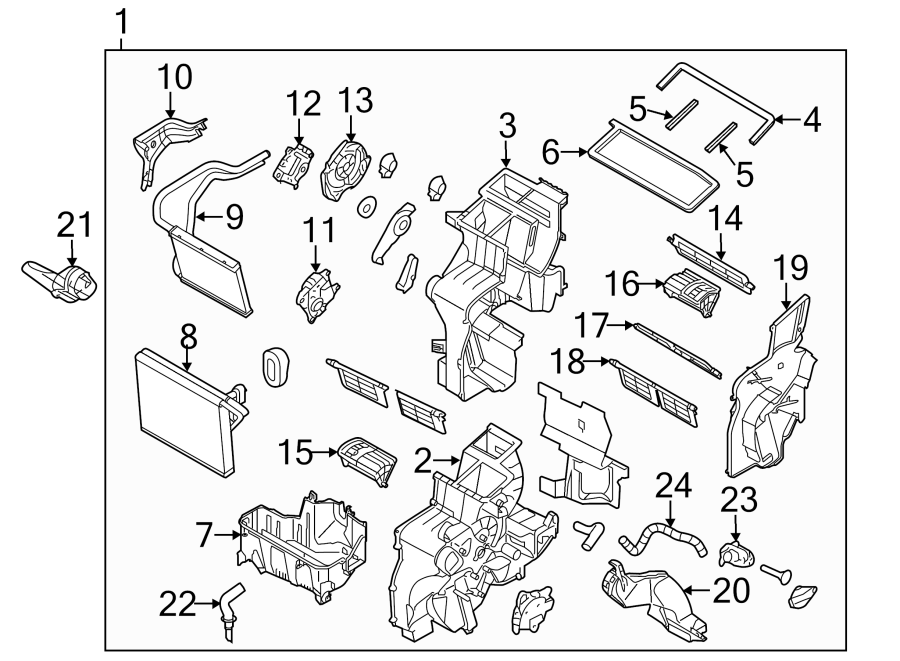 Heating And Air Motor For Kia Sportage