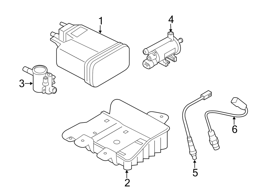 Kia Sorento Purge. SOLENOID. VALVE. Canister. Vapor - 289103C200