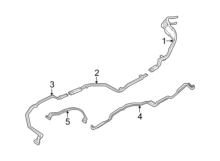 Kia Sedona Pipe. Tube. Liquid. And. Rear. Rear, w/long wheelbase