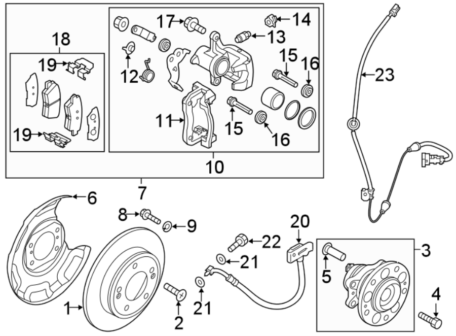 2015 Kia Optima Caliper ASSEMBLY mount bolt. Disc Brake 517112T000