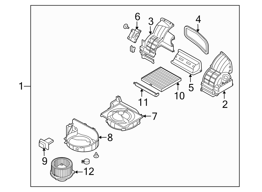 2016 Kia Sedona Actuator. HVAC. Door. Air. Adjustment - 971621JAA0