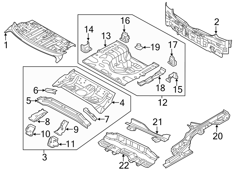 Kia Forte Mounts Diagram