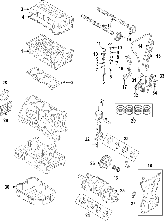 244612GGA0 - kia Engine Timing Chain Tensioner | Hyman Bros Kia Parts ...